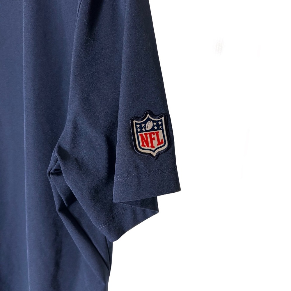 NFL Men's Navy Broncos‎ Dri-Fit Polo Shirt - Picture 6 of 6